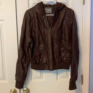 Leather jacket
